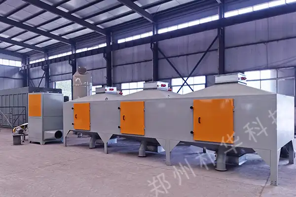 荥阳格林威尔机械设备打磨喷漆催化燃烧.webp