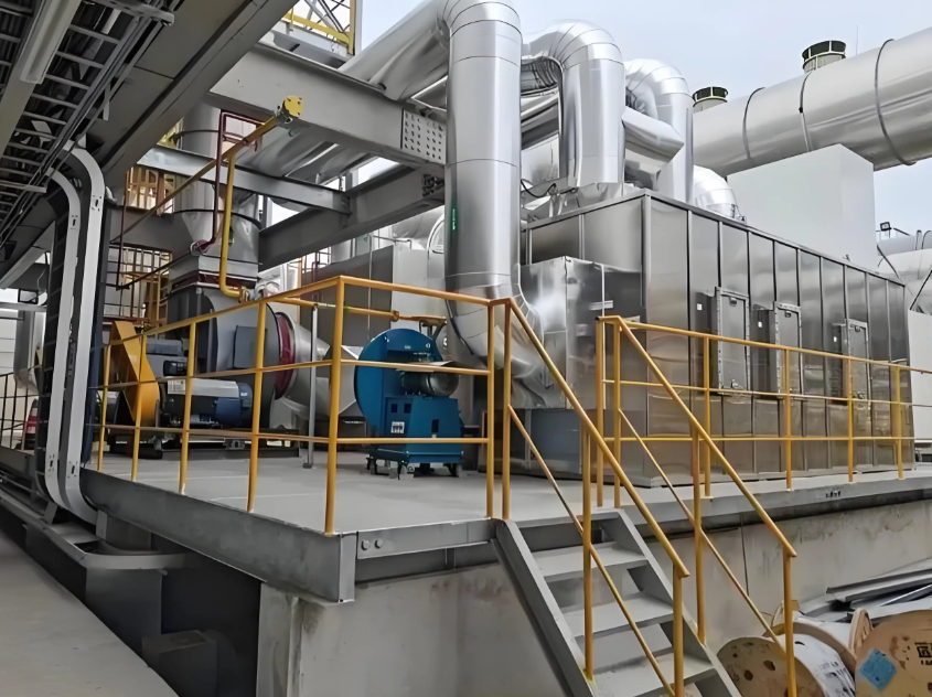 郑州朴华科技有机废气处理设备车间生产实景