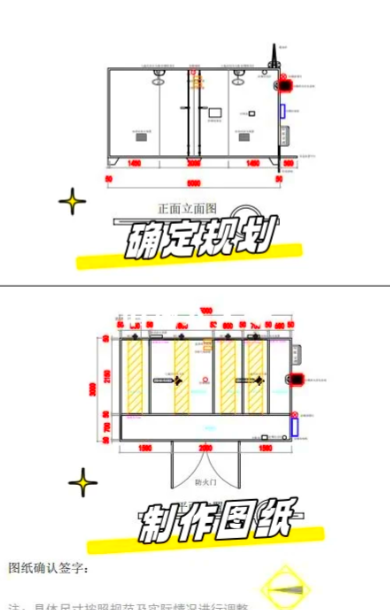 危废暂存间标准结构剖面图